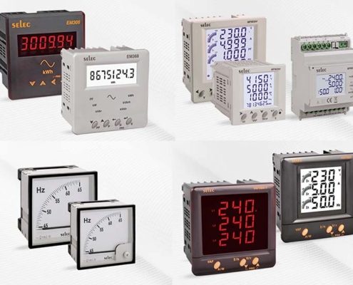 Selec Elektriksel ölçümler, Çok İşlevli Ölçüm Cihazları, Çok işlevli sayaçlar, farklı sistemlerde, tipik olarak elektrik mühendisliği veya güç sistemlerinde çeşitli parametreleri ölçmek için kullanılan cihazlardır